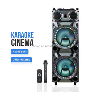 CH-8212 double 12 pouces en bois Home Party <span class=keywords><strong>DJ</strong></span> Audio PA haut-parleurs actifs alimentés systèmes de son professionnels divertissement en plein air - Product Image 1