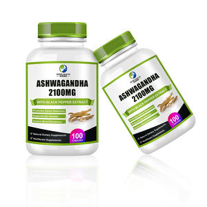 Compléments alimentaires Extrait d'Ashwaganda Prix Pilules de Prise de Poids Ksm 66 Ashwaganda Capsules - Product Image 1