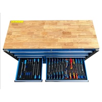Super grande armoire 11 tiroirs 11 plateaux de couleur peuvent être sur mesure atelier garage chariot chariot coffre avec outil à l'intérieur