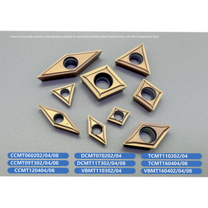 Insertos CVD de Alto Rendimiento, Herramientas de Torneado Indexables Personalizables OEM para TORNEADO - Product Image 1