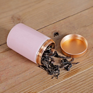Ceramic <b>Tea</b> Caddy Porcelain Mini Airtight Portable Travel Car Use Solid Color Gift <b>Box</b> - Product Image 2