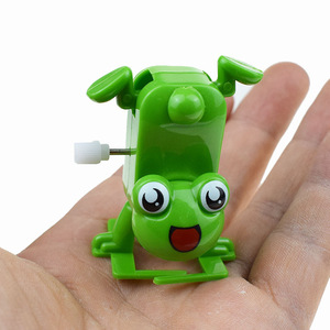 Nouveauté : Grenouille miniature à remonter qui marche à l'envers, modèle de grenouille à mécanisme, jouet cadeau - Product Image 1