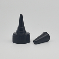 Vente en gros 32/410 bouchon compte-gouttes en plastique 18mm 20mm 24mm 28mm bouchon presseur bouchon de bouteille de ketchup bec de colle couvercle de bouteille avec doublure
