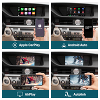 Carretera de enlace adaptador soporte Siri inalámbrico Carplay caja de Apple CarPlay Android Auto módulo para Lexus ES 2014-2019
