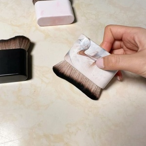Bella spazzola per il corpo stile Kabuki caldo-vendita fondazione di grandi dimensioni pennelli per il trucco della fabbrica all'ingrosso per una facile pulizia - Product Image 5