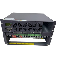 Alimentation électrique intégrée GPE48200E-F 6U pour télécommunications, alimentation à découpage 200A