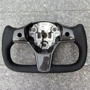 Volant pour Tesla Model 3, Tesla Model Y YOKE avec fonction de chauffage, accessoires pour Tesla Y, Tesla Model 3 - Product Image 1