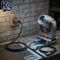 Câble d'éclairage de scène basse tension KESHI en cuivre pur, 3 conducteurs 2x2,5 mm, isolé PVC, gaine en caoutchouc, 250V/380V 32A, taille personnalisée, IP20