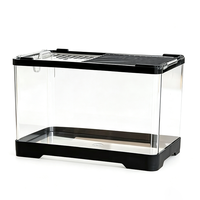 Terrarium de Luxe Isolant Thermiquement pour Serpents de Maïs, Gecko Léopard, Tortues et Grenouilles Cornées – Idéal pour Bureau et Domicile