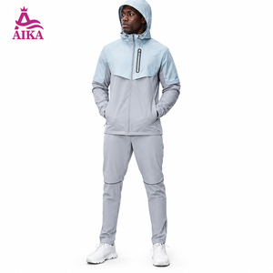 Ensemble <span class=keywords><strong>de</strong></span> survêtement imperméable coupe-vent pour <span class=keywords><strong>homme</strong></span>, veste <span class=keywords><strong>de</strong></span> <span class=keywords><strong>sport</strong></span> légère et respirante, vêtements <span class=keywords><strong>de</strong></span> course, fabricant OEM - Product Image 1