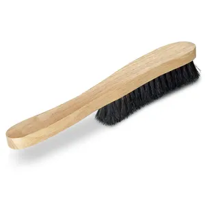 Brosse de nettoyage de chapeau de Cowboy en bois de haute qualité de tache enlèvent la brosse de vêtements de tache de poussière