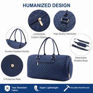 Womens Weekender Travel <b>Overnight</b> <b>Bag</b> Carry on <b>Bag</b> with Shoe Compartment Duffle <b>Bags</b> with Toiletry <b>Bag</b> - Product Image 4