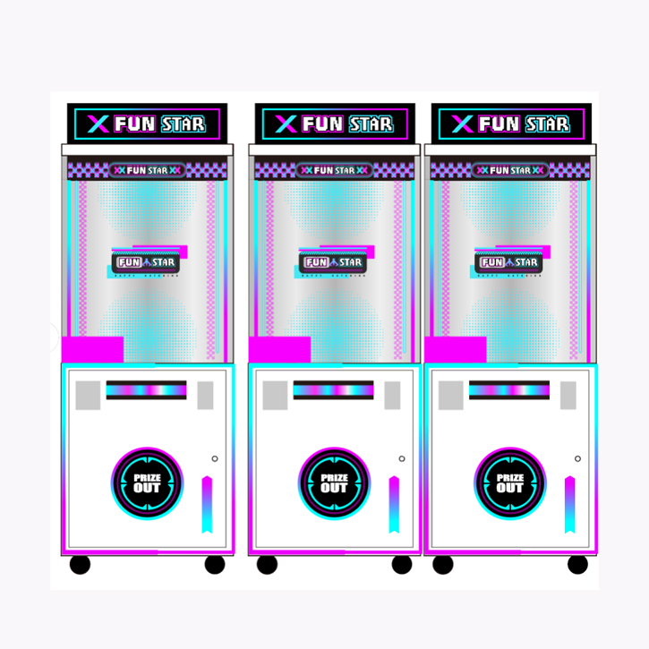 Neofuns Top Quality Earn Money Coin Operated Lucky Catcher Prize Game Machine Clamp Gift Game Machine Claw Machine
