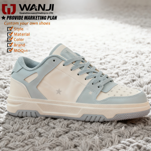 Baskets basses rétro originales classiques à semelles épaisses chaussures de skate personnalisées pour hommes chaussures de marche avec logo personnalisé - Product Image 6