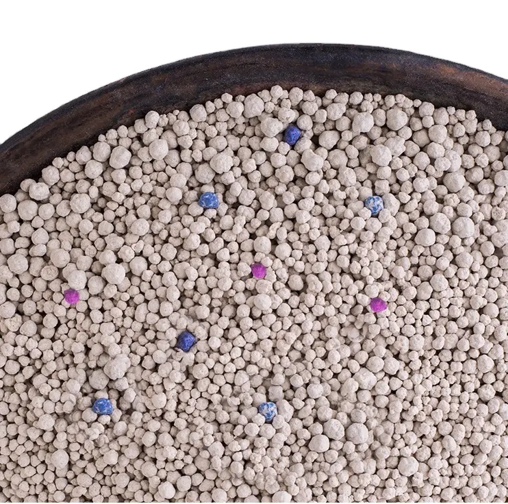 猫砂工場ほこりのない強力な凝集ボール型のリサイクル可能なベントナイト猫砂猫砂