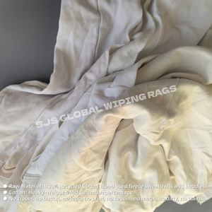 Proveedor de Trapos de Lana Blanca, Trapos de Algodón Blancos a Granel de 50 Libras, Trapos Industriales de Algodón Blanco para Pintores - Product Image 4