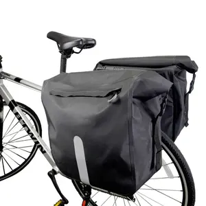 60L велосипед экспедиция Touring панье дорожная сумка для поездок велосипед задний двойной панье сумка для поездок на велосипеде аксессуары для заднего сиденья