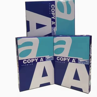 Papier de Copie et d'Impression A4 Blanc Éclatant 70GSM 75GSM 80GSM pour Bureau, Vente en Gros