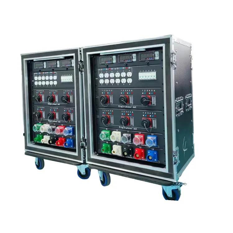 48 canali 54 canali socapex power distribution 250amp power distro box