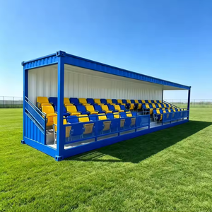 Tribuna Prefabricada de Suministro Directo de Fábrica, Grada de Contenedores Marítimos para Estadios de Fútbol, Gradas para Espectadores de Fútbol en Alemania - Product Image 1