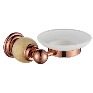 Juego de <span class=keywords><strong>Accesorios</strong></span> de <span class=keywords><strong>Baño</strong></span> de Mármol Comercial, Artículos Sanitarios y <span class=keywords><strong>Accesorios</strong></span> para <span class=keywords><strong>Baño</strong></span>, Dispensador de Jabón en Oro Rosa - Product Image 2