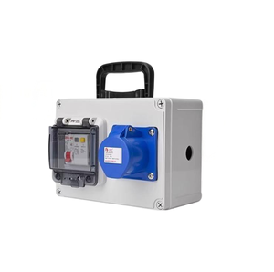 Portable industrial waterproof <b>socket</b> distribution box (default Delixi, other brands can be customized) Configuration 9 - Product Image 6