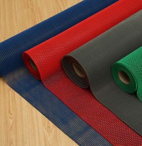 Ventes chaudes Tapis de drainage en PVC Z Mat en rouleau, épaisseur 4,5 à 8 mm, rouge, vert, gris, pour zone humide, porte, salle de bain, anti-fatigue, antidérapant - Product Image 5