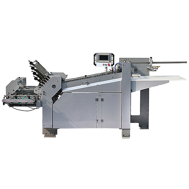 Big Desktop Manuala Paper Bag Sheet Filter Strip Envelope Booklet Notebook Making Folding Paper Machine Trade