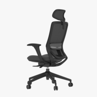 SITSTAR Meilleur Prix Chaise de Bureau Ergonomique en Maille à Dossier Haut avec Appuie-tête Réglable pour le Bureau