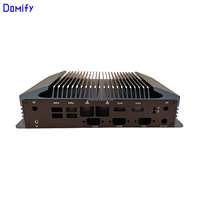 Boîtier PC en alliage d'aluminium personnalisé Mini-ITX 3,5 pouces Carte mère SBC Sans ventilateur Châssis industriel embarqué Revêtement en poudre ODM OEM DM30 Stock