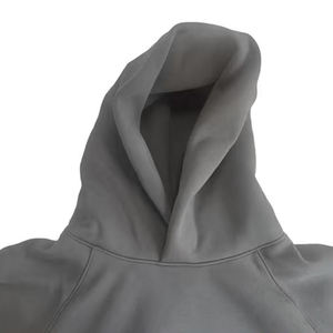 YUDI 380GSM重型嘻哈连帽衫街装空白纯色超大连帽衫 - Product Image 2