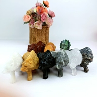 Vente chaude de haute qualité pierre à sculpter naturelle matériau mixte animal pour la décoration de la maison ou jouer