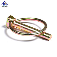 Goupille de verrouillage de type O en acier inoxydable 316 de 3/16 po et 1/4 po pour cage d'aquaculture et enclos en filet pour eau de mer