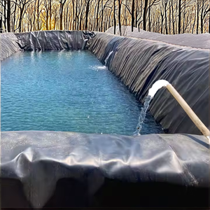 Géomembrane HDPE résistante aux UV et imperméable, doublure de bassin, épaisseur personnalisée pour l'exploitation minière et l'agriculture en Afrique - Product Image 3