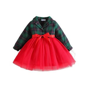 Red and Green Plaid Dress - Elegant Christmas Style