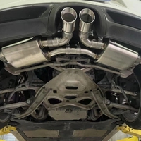 Système d'échappement Valvetronic Catback en acier inoxydable pour Porsche Cayman/Boxster 981 GT4 2012-2017, silencieux de performance, mise à niveau racing