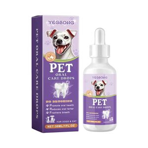 YEGBONG Venta caliente Limpieza suave Olor de dientes de mascotas Aliento de mascotas Gotas refrescantes - Product Image 5