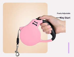 3 Meter 5 Meter Fashion Plastic Retractable Pet Leash for Medium <b>Dogs</b> - Product Image 1