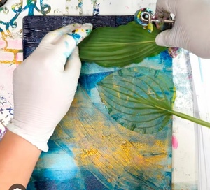 Plaque d'impression en <span class=keywords><strong>gel</strong></span> pour monoprinting, fournitures d'impression pour la création de cartes, le <span class=keywords><strong>scrapbooking</strong></span> et le journaling - Product Image 1