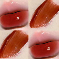 Lipstik Cair Velvet Chic, Lip Gloss Mengkilap, Melembapkan, Riasan Bibir, Kosmetik Kecantikan untuk Wanita, Label Pribadi