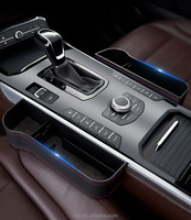 Organisateur de remplissage d'espace de siège de console de voiture premium avec porte-gobelets dans la voiture