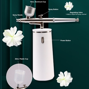 Pistola de Aire Comprimido Eléctrica Recargable, Aerógrafo para Maquillaje, Pistola Nano Spray para Uñas - Product Image 5