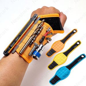 Nouveau produit : Sangle de poignet magnétique pour outils, épaisse et absorbante, pour la fixation et la protection des outils domestiques. - Product Image 1