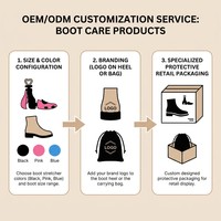 Élargisseur de bottes professionnel réglable 2 directions pour bottines, chaussures montantes, soulagement des callosités, kit homme femme