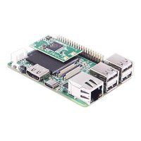 Placa de Desarrollo Raspberry Pi con 4K 120fps, Conector GPIO de 40 Pines, Muchos Puertos I/O, Quad-core Cortex-A55, 2GB de RAM, 8GB EMMC, Ethernet RJ45