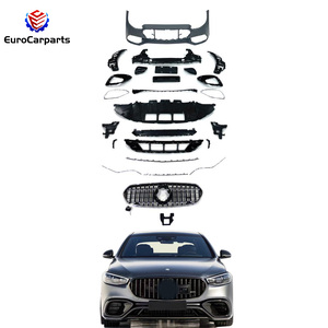 Kit de Carrocería para Parachoques Delantero <span class=keywords><strong>Mercedes</strong></span> W223 <span class=keywords><strong>S63</strong></span> <span class=keywords><strong>2023</strong></span> - Nuevo Estado, Reemplazo de Estilización Exterior, Juego de Accesorios de Mejora - Product Image 4