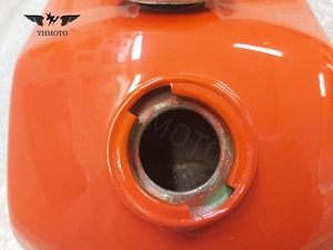 Tanque de Combustible para Motocicleta YHMOTO, Caja de Gasolina Metálica con 2 Tapas, Repuestos para Simson S53 S51 Moped Motorrad - Product Image 5