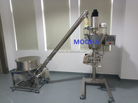 Machine de remplissage à vis sans fin pour farine protéinée 15 kg, machine de remplissage de poudre alimentaire pour maïs 5 kg, ensacheuse form-fill, doseur de détergent