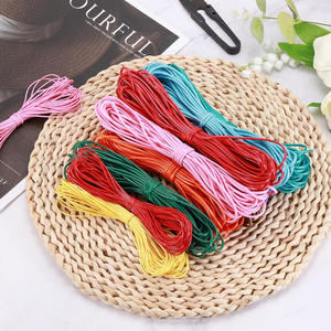 Nhà máy nóng bán Chất lượng cao 1ply 3ply bện sáp bông quanh co vòng 1.5mm 2mm cho đồ trang sức làm macrame dây sợi tùy chỉnh - Product Image 2