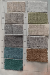Tissu de rideau transparent <span class=keywords><strong>en</strong></span> polyester de style lin, couleur unie, haute qualité, fourni par l'usine, largeur 2,8 m - Product Image 6